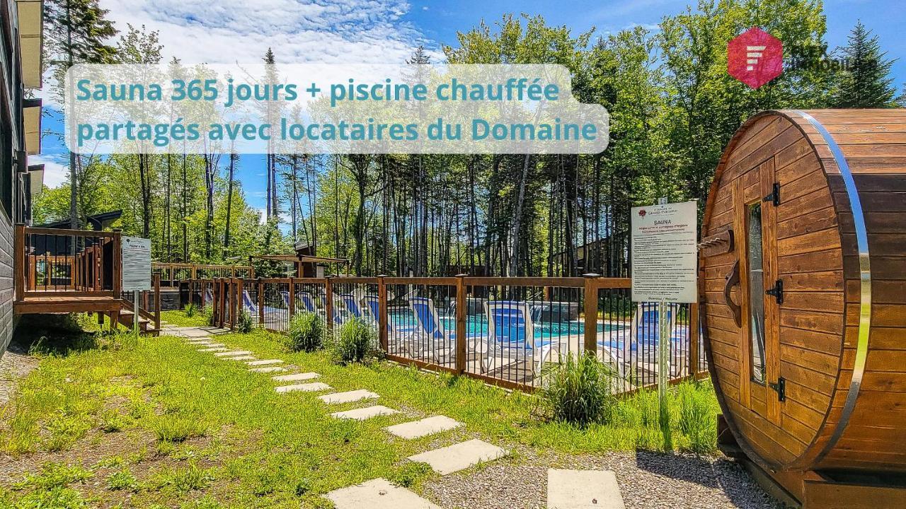 The Marco-Polo Of Portneuf - Open On Nature - Private Spa Pool Sauna Pont-Rouge Εξωτερικό φωτογραφία