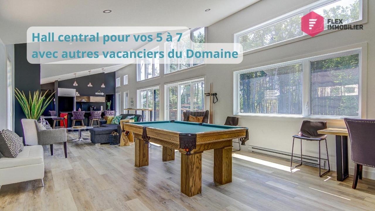 The Marco-Polo Of Portneuf - Open On Nature - Private Spa Pool Sauna Pont-Rouge Εξωτερικό φωτογραφία