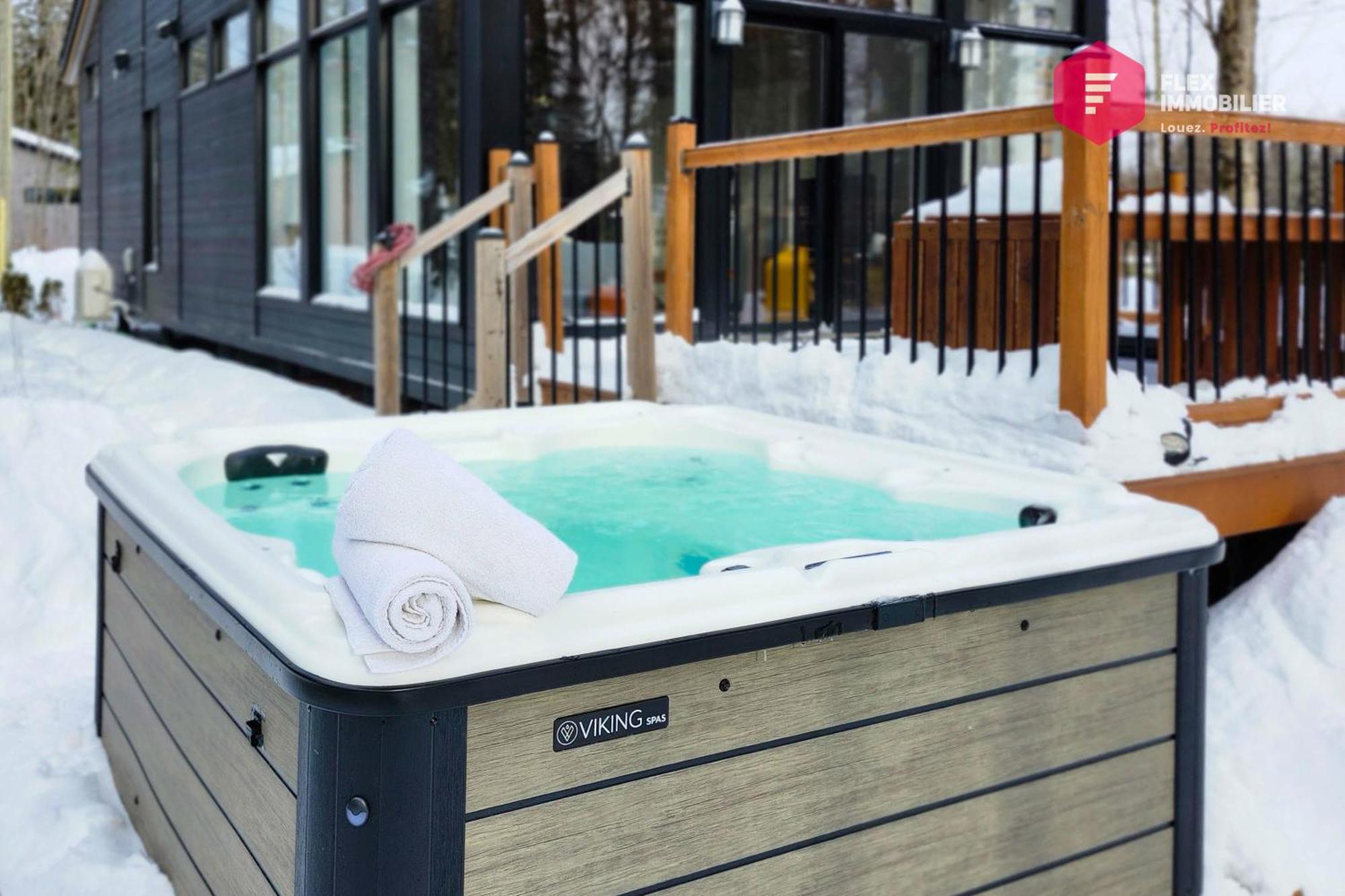 The Marco-Polo Of Portneuf - Open On Nature - Private Spa Pool Sauna Pont-Rouge Εξωτερικό φωτογραφία